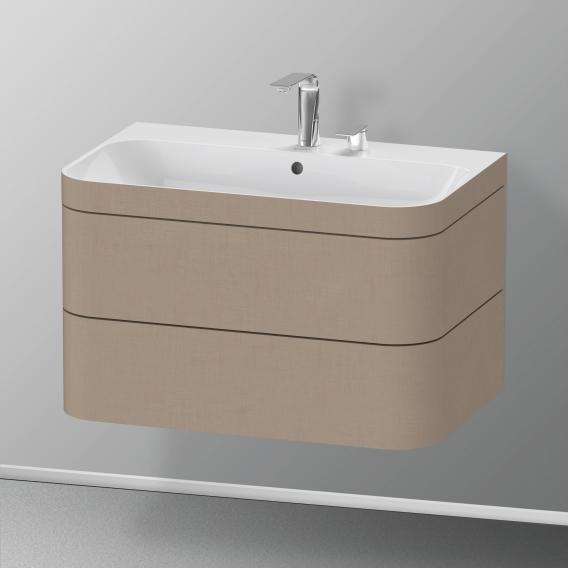 Duravit Happy D.2 Plus 洗臉盆，附梳妝台，附 2 個拉出式隔層