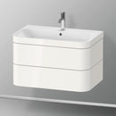 Duravit Happy D.2 Plus washbasin with vanity unit with 2 pull-out compartments