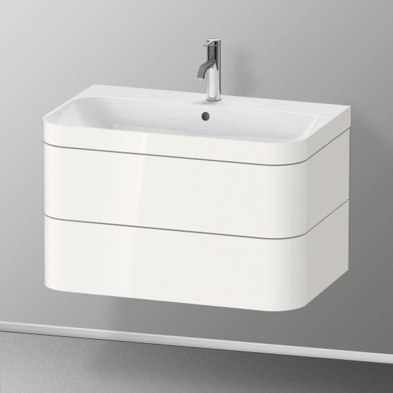 Duravit Happy D.2 Plus 洗臉盆，附梳妝台，附 2 個拉出式隔層