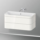 Duravit Happy D.2 Plus washbasin with vanity unit with 2 pull-out compartments
