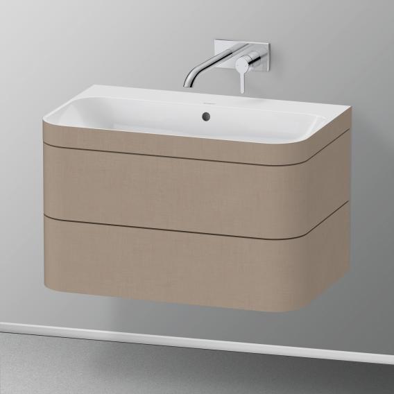 Duravit Happy D.2 Plus 洗臉盆，附梳妝台，附 2 個拉出式隔層