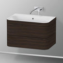 Duravit Happy D.2 Plus washbasin with vanity unit with 2 pull-out compartments
