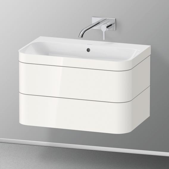 Duravit Happy D.2 Plus 洗臉盆，附梳妝台，附 2 個拉出式隔層