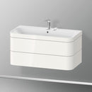 Duravit Happy D.2 Plus washbasin with vanity unit with 2 pull-out compartments