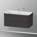 Duravit Happy D.2 Plus washbasin with vanity unit with 2 pull-out compartments