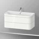Duravit Happy D.2 Plus washbasin with vanity unit with 2 pull-out compartments