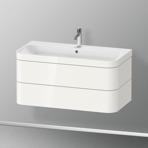 Duravit Happy D.2 Plus 洗臉盆，附梳妝台，附 2 個拉出式隔層