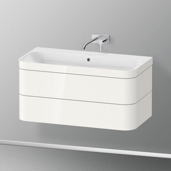 Duravit Happy D.2 Plus 洗臉盆，附梳妝台，附 2 個拉出式隔層