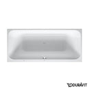 Duravit Happy D.2 rectangular whirlbath, built-in