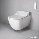 Duravit Happy D.2 wall-mounted washdown toilet Rimless with NEW SensoWash® Slim toilet seat