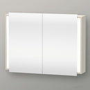 Duravit Ketho 鏡櫃帶照明和 2 個門