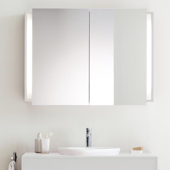 Duravit Ketho mirror cabinet with lighting and 2 doors