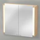 Duravit Ketho 鏡櫃帶照明和 2 個門
