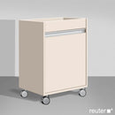 Duravit Ketho storage unit on castors