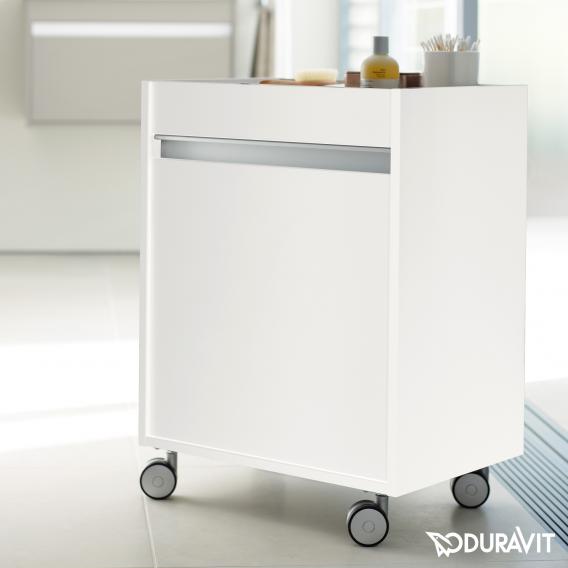 Duravit Ketho storage unit on castors