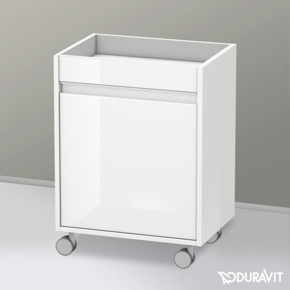 Duravit Ketho storage unit on castors