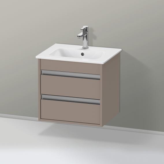 Duravit Ketho 梳妝台 緊湊型，帶有 2 個拉出式隔層