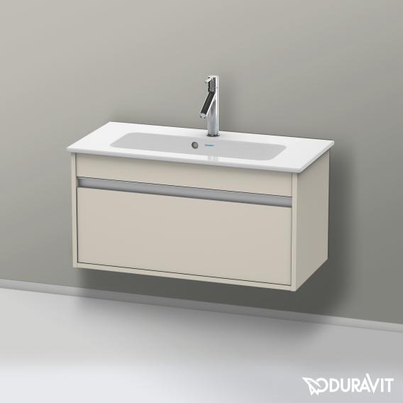 Duravit Ketho 梳妝台 緊湊型，帶有 1 個拉出式隔層