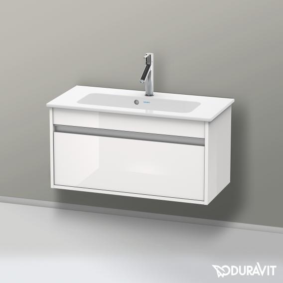 Duravit Ketho 梳妝台 緊湊型，帶有 1 個拉出式隔層