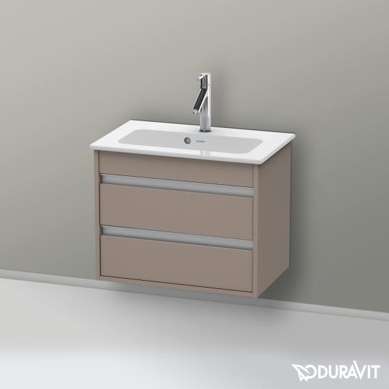 Duravit Ketho 梳妝台 緊湊型，帶有 2 個拉出式隔層