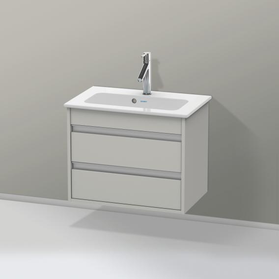 Duravit Ketho 梳妝台 緊湊型，帶有 2 個拉出式隔層