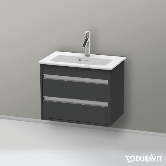 Duravit Ketho 梳妝台 緊湊型，帶有 2 個拉出式隔層