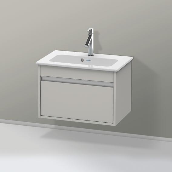 Duravit Ketho 梳妝台 緊湊型，帶有 1 個拉出式隔層