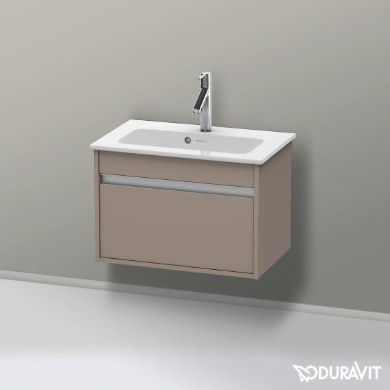 Duravit Ketho 梳妝台 緊湊型，帶有 1 個拉出式隔層