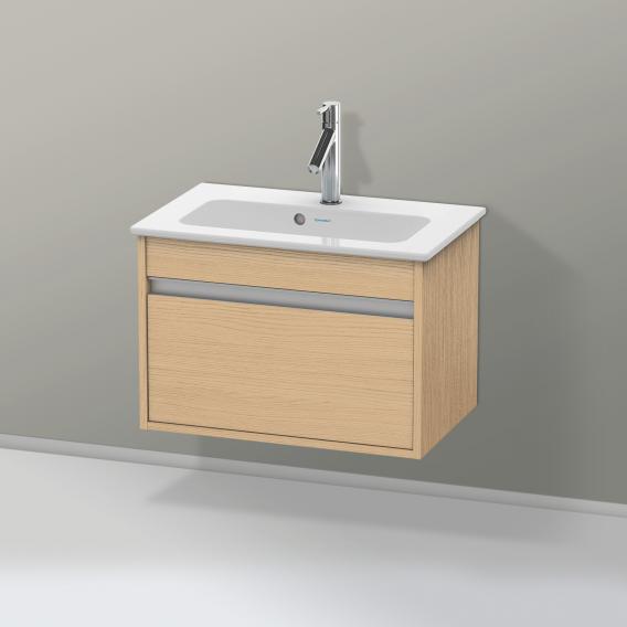 Duravit Ketho 梳妝台 緊湊型，帶有 1 個拉出式隔層