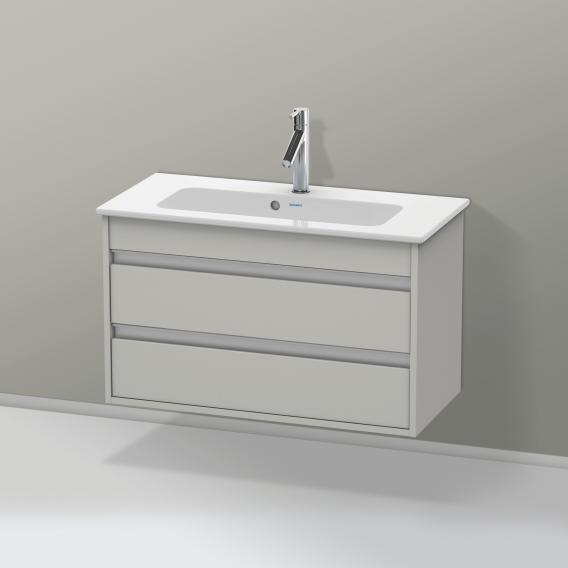 Duravit Ketho 梳妝台 緊湊型，帶有 2 個拉出式隔層