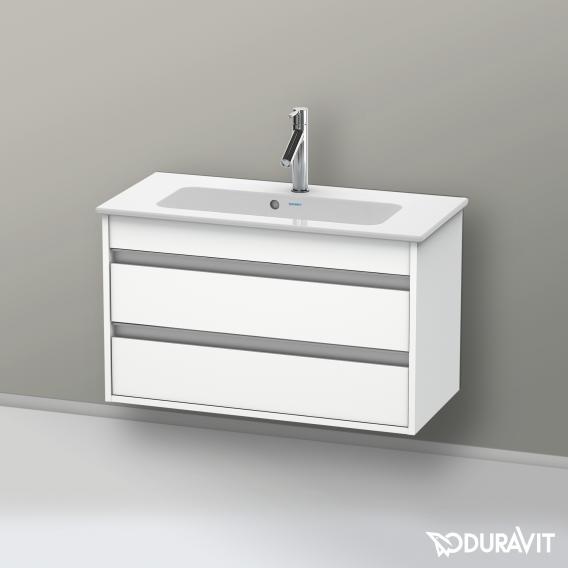 Duravit Ketho 梳妝台 緊湊型，帶有 2 個拉出式隔層