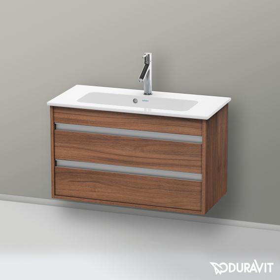 Duravit Ketho 梳妝台 緊湊型，帶有 2 個拉出式隔層