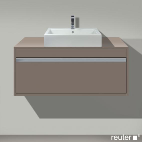 Duravit Ketho vanity unit for countertop washbasin with 1 pull-out compartment