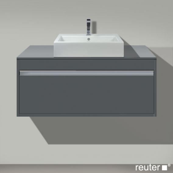 Duravit Ketho vanity unit for countertop washbasin with 1 pull-out compartment