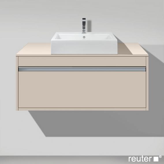 Duravit Ketho vanity unit for countertop washbasin with 1 pull-out compartment