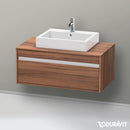Duravit Ketho vanity unit for countertop washbasin with 1 pull-out compartment
