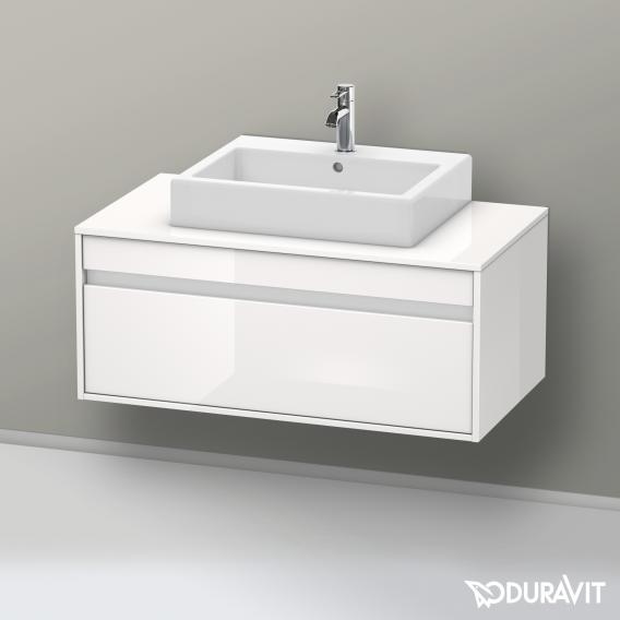 Duravit Ketho vanity unit for countertop washbasin with 1 pull-out compartment