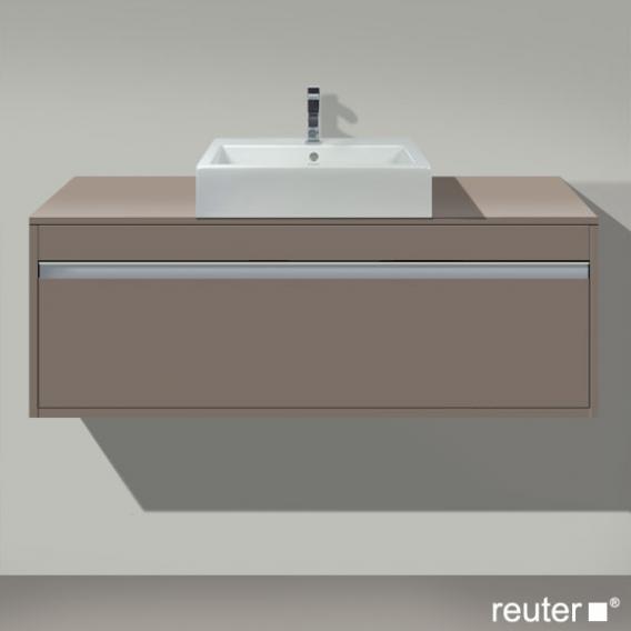 Duravit Ketho vanity unit for countertop washbasin with 1 pull-out compartment