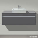 Duravit Ketho vanity unit for countertop washbasin with 1 pull-out compartment