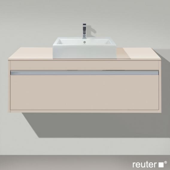 Duravit Ketho vanity unit for countertop washbasin with 1 pull-out compartment