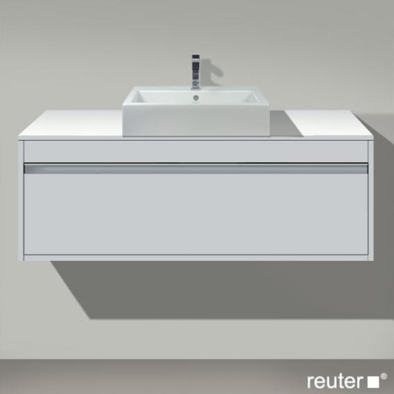 Duravit Ketho vanity unit for countertop washbasin with 1 pull-out compartment