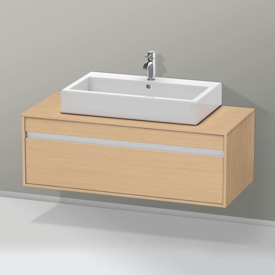 Duravit Ketho vanity unit for countertop washbasin with 1 pull-out compartment