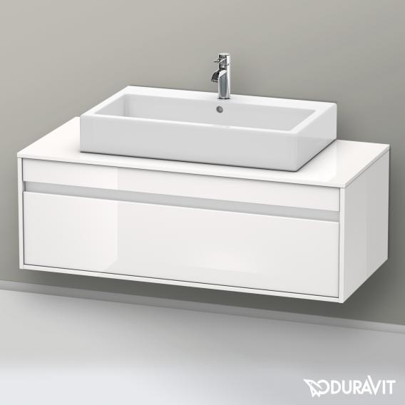 Duravit Ketho vanity unit for countertop washbasin with 1 pull-out compartment