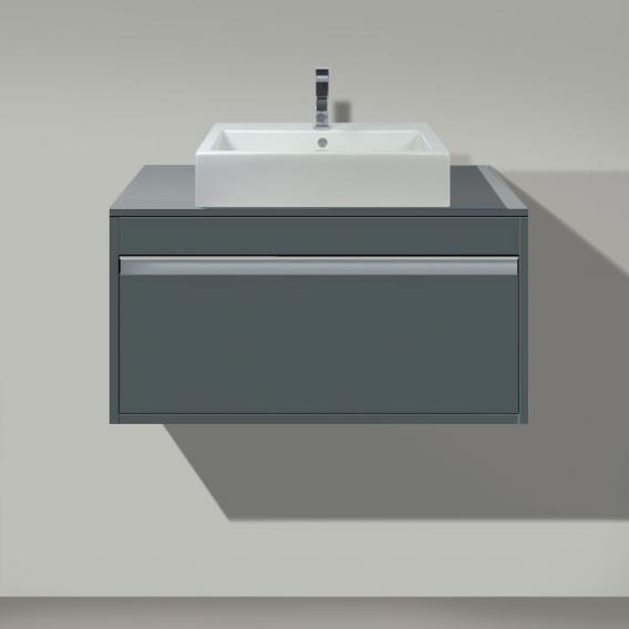 Duravit Ketho vanity unit for countertop washbasin with 1 pull-out compartment