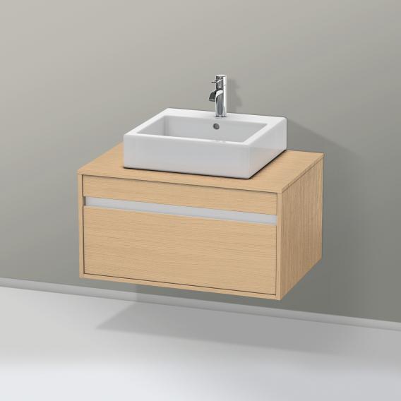 Duravit Ketho vanity unit for countertop washbasin with 1 pull-out compartment