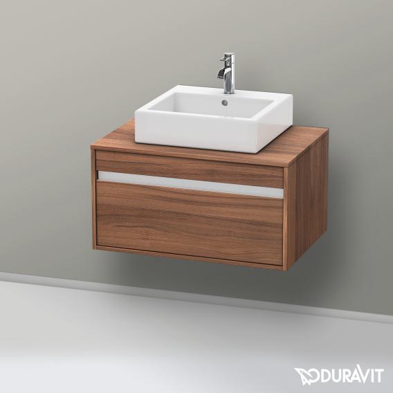 Duravit Ketho vanity unit for countertop washbasin with 1 pull-out compartment