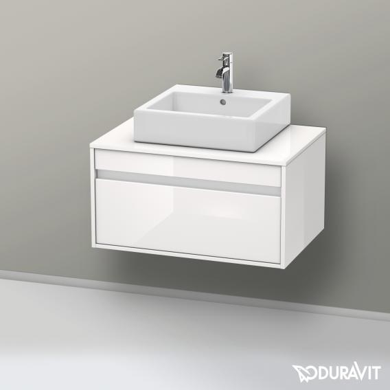 Duravit Ketho vanity unit for countertop washbasin with 1 pull-out compartment