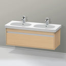 Duravit Ketho vanity unit for double washbasin with 1 pull-out compartment