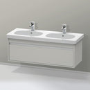 Duravit Ketho vanity unit for double washbasin with 1 pull-out compartment