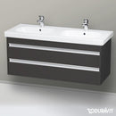Duravit Ketho vanity unit for double washbasin with 2 pull-out compartments